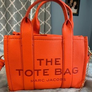 Marc Jacob Dragon Fire Leather tote